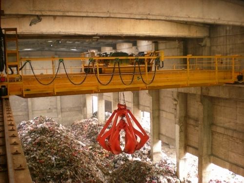 垃圾双梁抓斗起重机