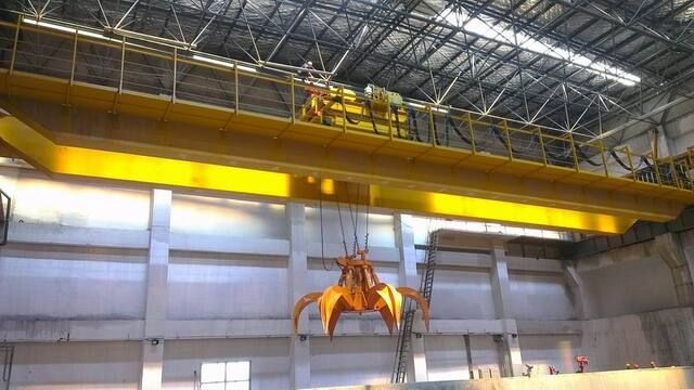 垃圾双梁抓斗起重机