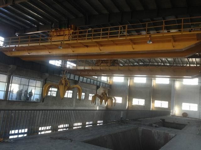 垃圾双梁抓斗起重机